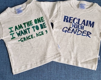 Infant T (6mo): Reclaim and I Am prints