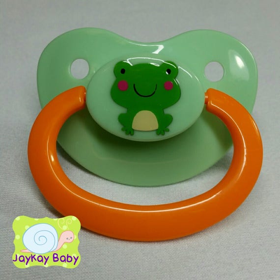 frog pacifier