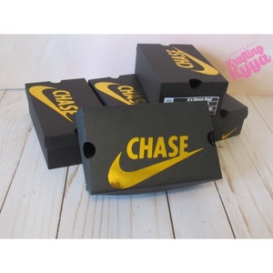 Custom Check Mini Shoe Box Treat Boxes