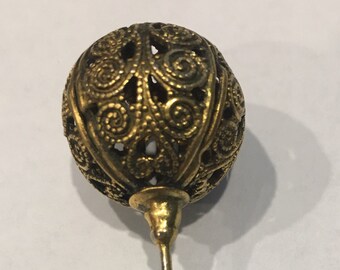 Vintage Filagree Hat Pin