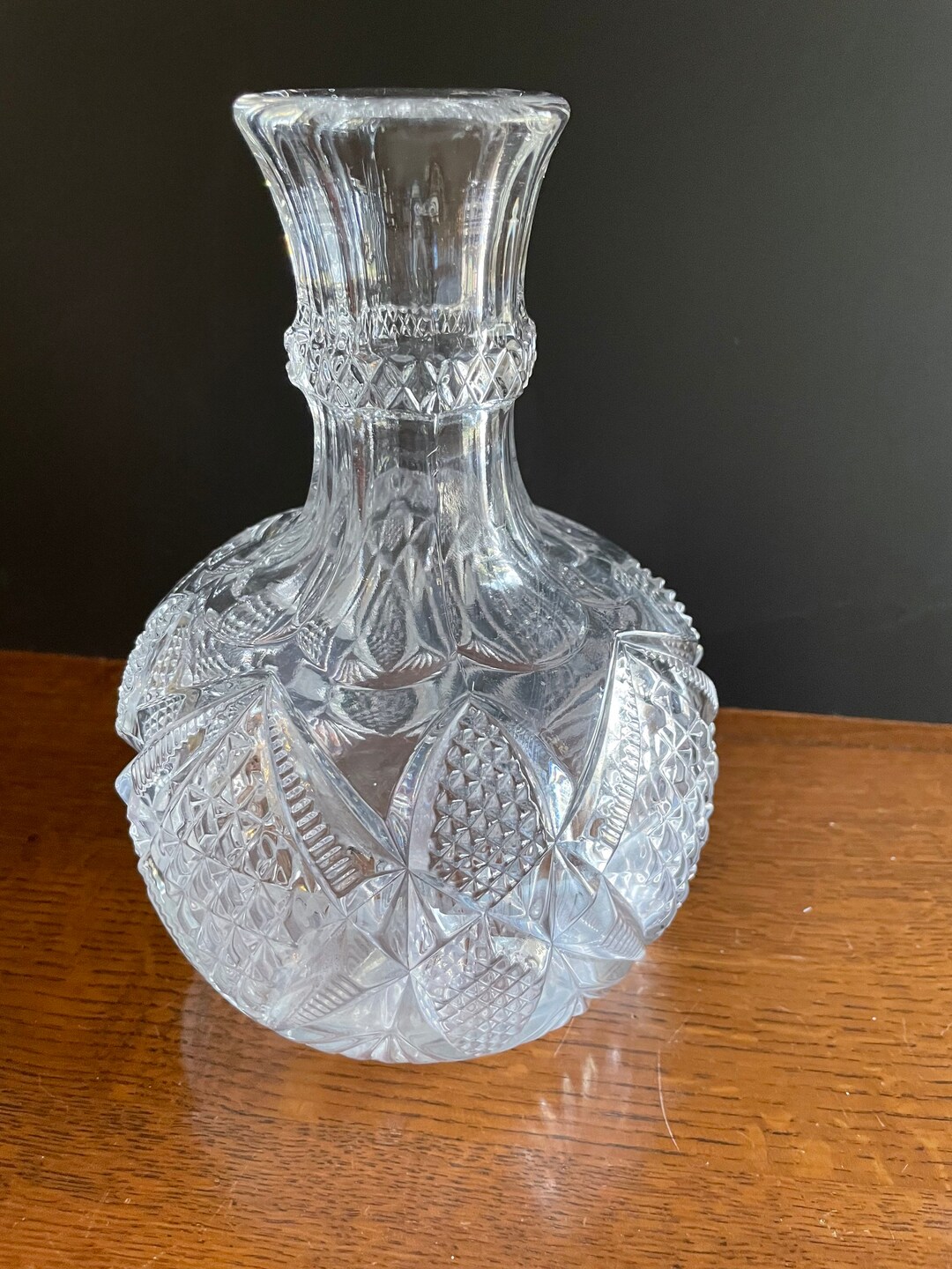 Crystal Wine Decanter/water Pitcher/flower Vase3 Etsy