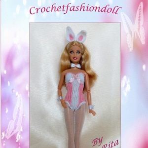 PDF Barbie bunny girl (English Pattern)