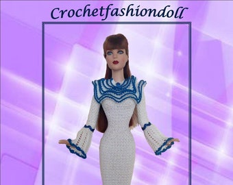PDF Snowflake doll 16 inch (English Pattern)