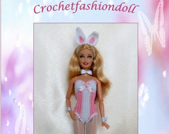 PDF Barbie bunny girl (English Pattern)