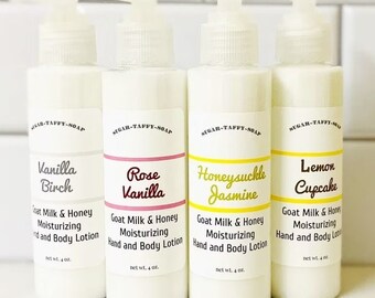 Goat Milk Lotion, Moisturizing Body Lotion For Women