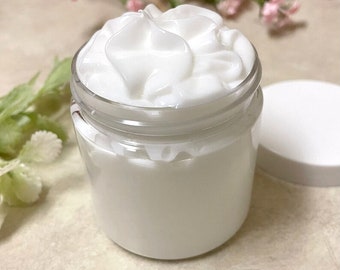 Coconut Vanilla Lotion, Goat Milk Lotion Cream, Shea Butter Moisturizer, Sensitive Skin Body Care
