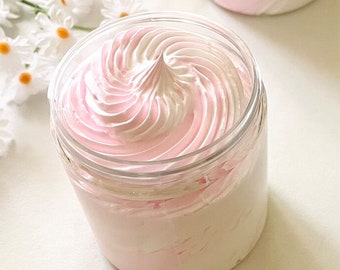 Pink Sugar Kiss Whipped Soap, Shave Cream, Mother's Day Gift, Soap Gift For Her, Self Care Body Care Gift