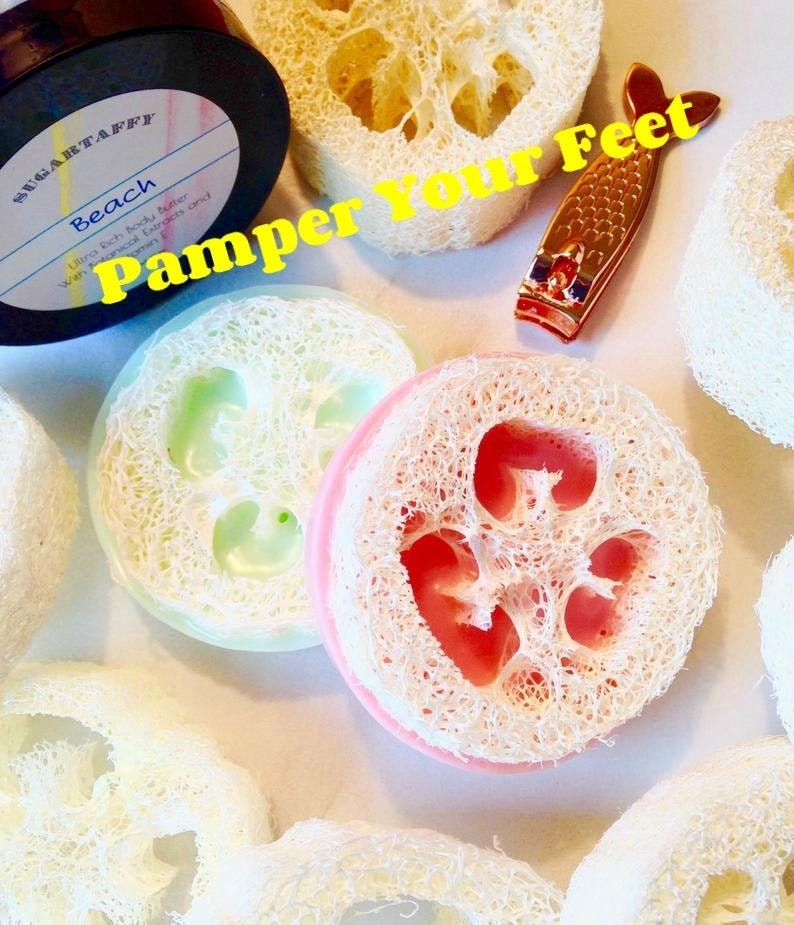 best loofah for feet