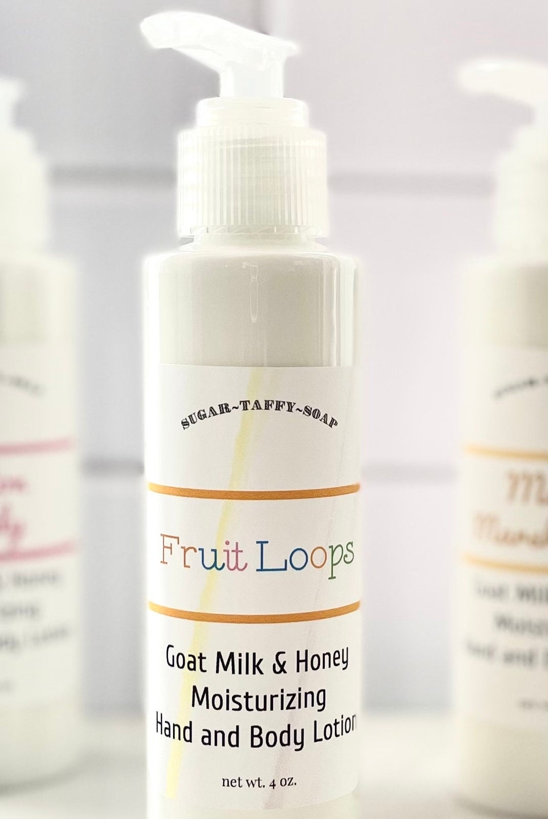 Fruit Loops Lotion With Shea Butter, Goat Milk Lotion, Body Lotion, Hand Cream Lotion Etsy