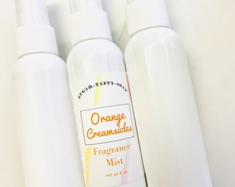 Orange Creamsicle Body Mist Spray and Hair Perfume, Fragrance Mist