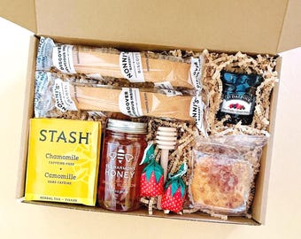 Gift Box, Get Well Tea, Mini-Sweet Treats, Speedy Recovery Gift Idea