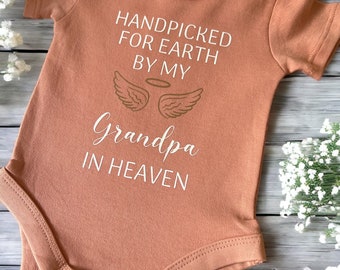 Handpicked for Earth baby onesie, Baby Gifts, Baby Announcement, Baby, Maternity, Baby Shower, Handpicked for Earth