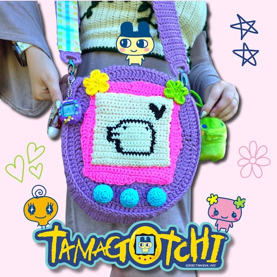 Tamagotchi Inspired Crochet Purse DIGITAL PATTERN - Etsy