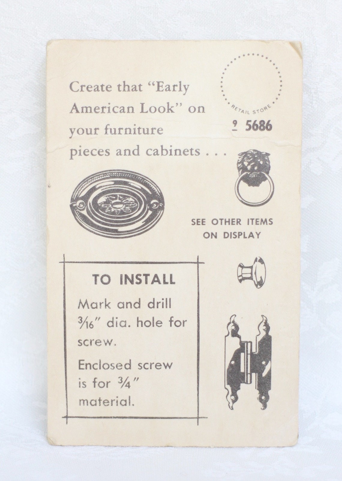 Tirón de león de latón perilla de león de latón tirón de | Etsy