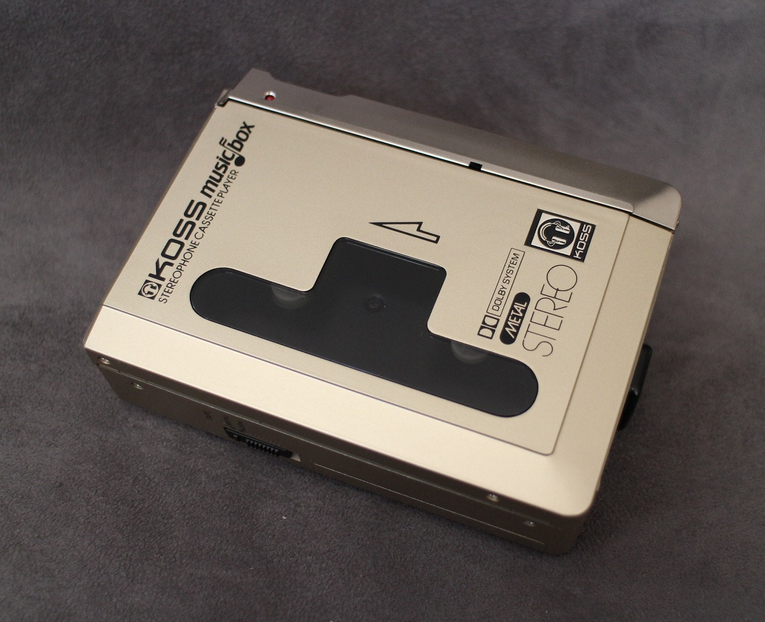 RARE Koss Music Box, Koss A-2B/8551 Stereophony Cassette