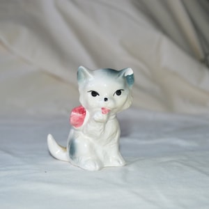 Vintage Keramik Katze Figur