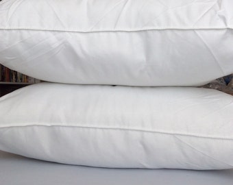 Polyester Fiber Fill Pillow Insert - Lightweight Cotton Canvas