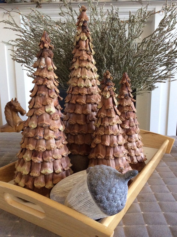 Handmade Tabletop Mini Christmas Tree, Modern Gold Christmas foam tree 24,  19
