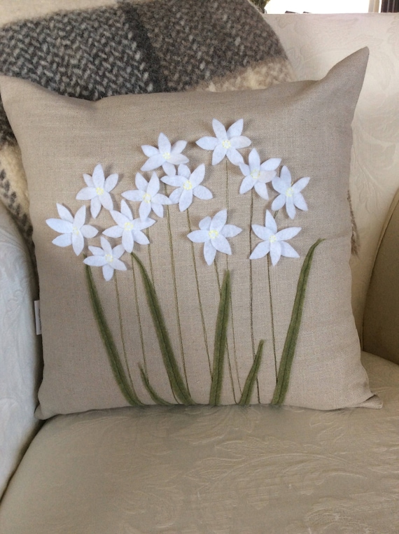 3d flower cushion