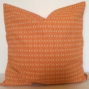 Orange Pillow, Fall Pillow, Autumn Cushion,Thanksgiving Decor Cushion, Housewarming Gift, summer or Fall  throw Pillow