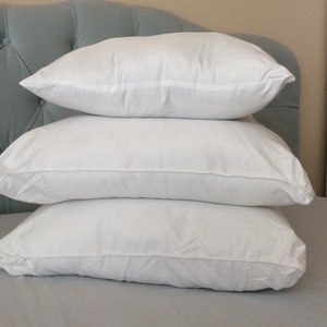 Polyester Fiber Fill Pillow Insert - Lightweight Cotton Canvas image 3