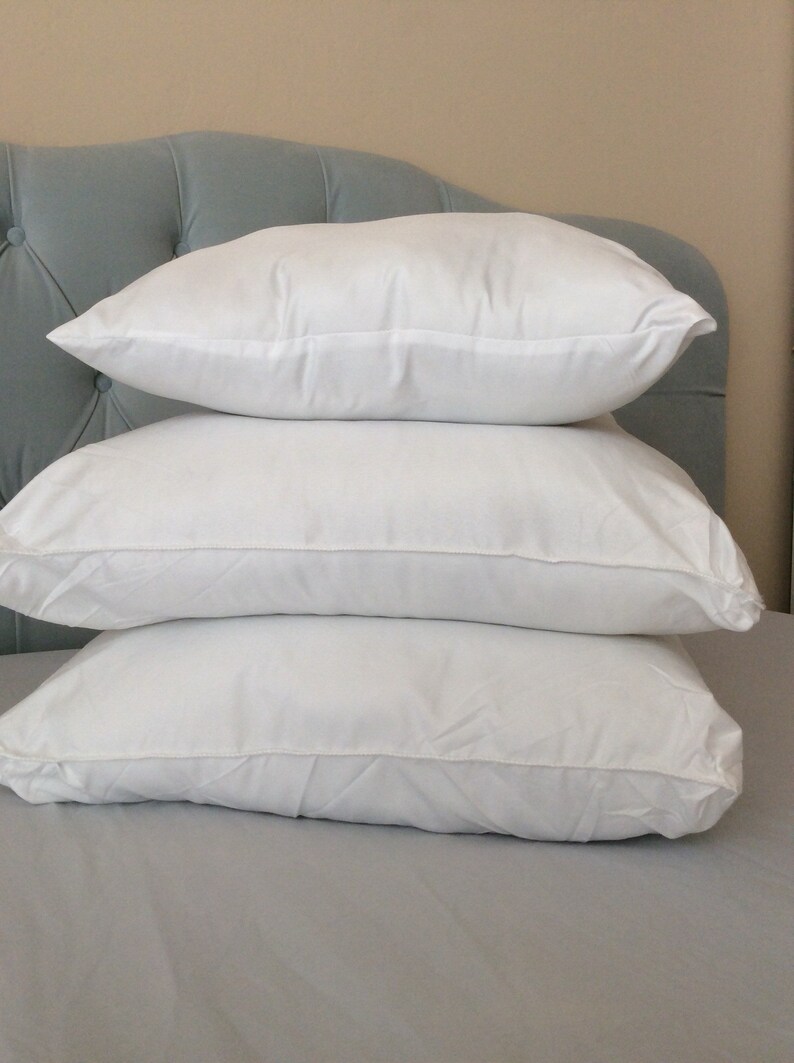Polyester Fiber Fill Pillow Insert - Lightweight Cotton Canvas image 3