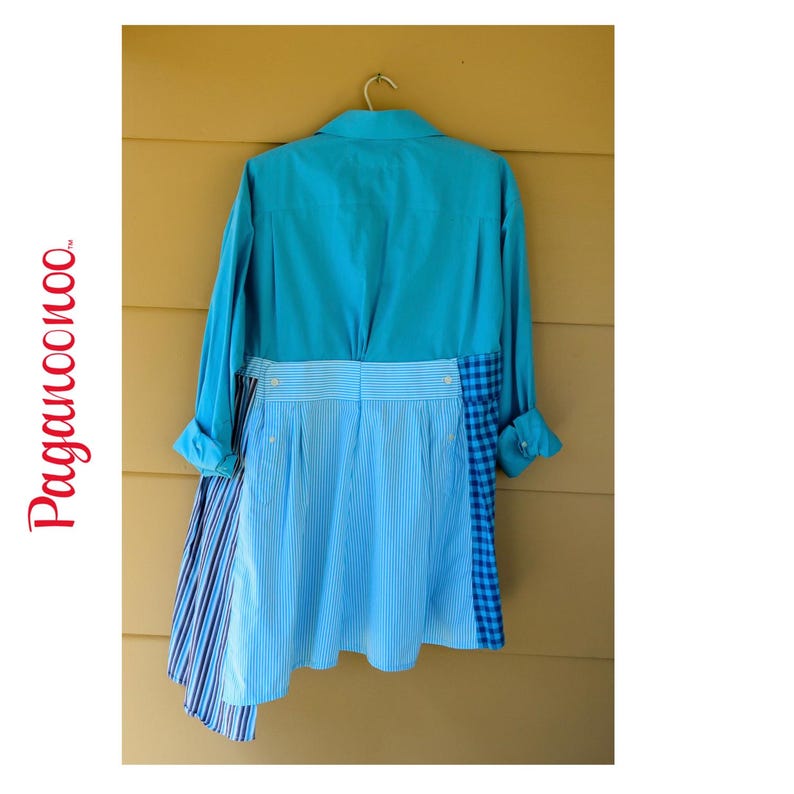 Camisa/Vestido Noel, Tutorial de Costura Upcycle, Design em Blocos de Cor (Molde em PDF) imagem 19