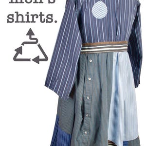 Camisa/Vestido Noel, Tutorial de Costura Upcycle, Design em Blocos de Cor (Molde em PDF) imagem 5
