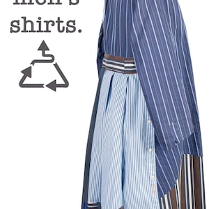 Camisa/Vestido Noel, Tutorial de Costura Upcycle, Design em Blocos de Cor (Molde em PDF) imagem 4