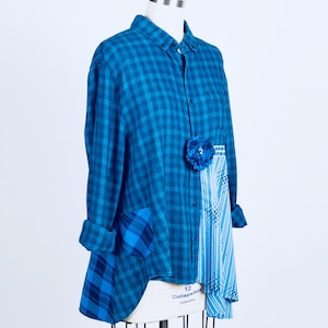 Camisa/Vestido Noel, Tutorial de Costura Upcycle, Design em Blocos de Cor (Molde em PDF) imagem 14