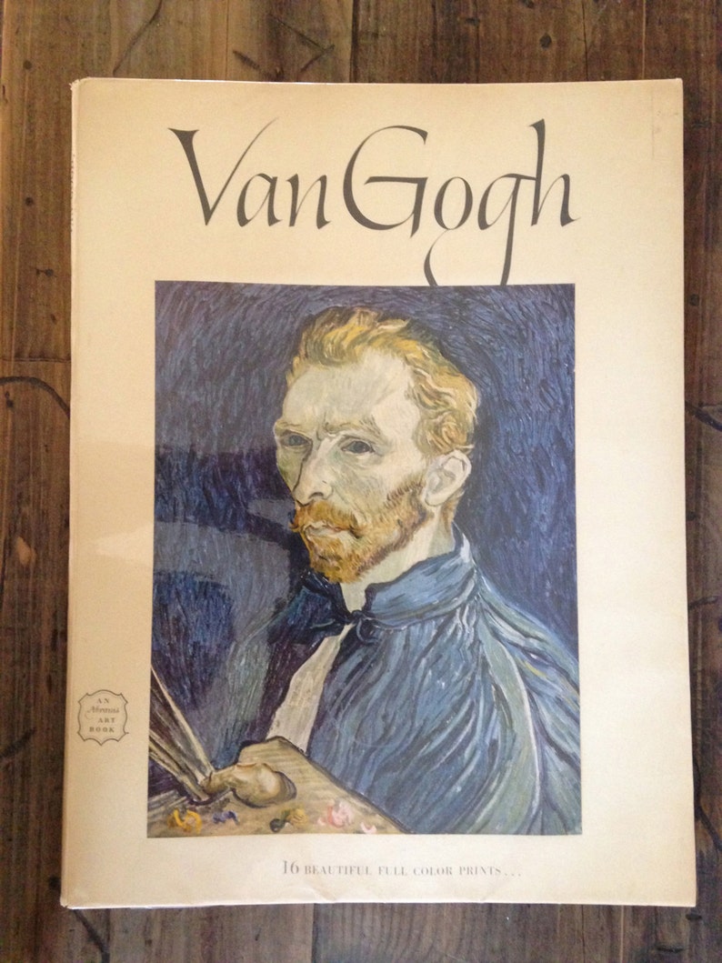 Vincent Van Gogh Abrams Art Book 1952 with Color Plates M3974 Etsy