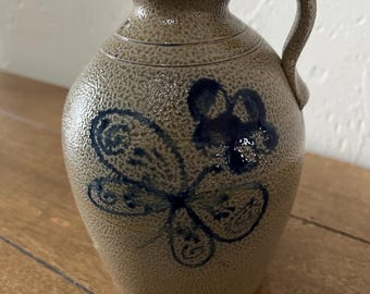1990 Rowe Pottery Works, Berry Basket, Christina Fleckner