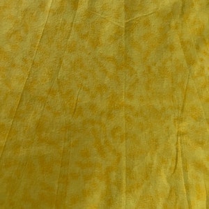 Flannel Fabric / Material in Yellow Tones, 2.8 Yards, Never Used