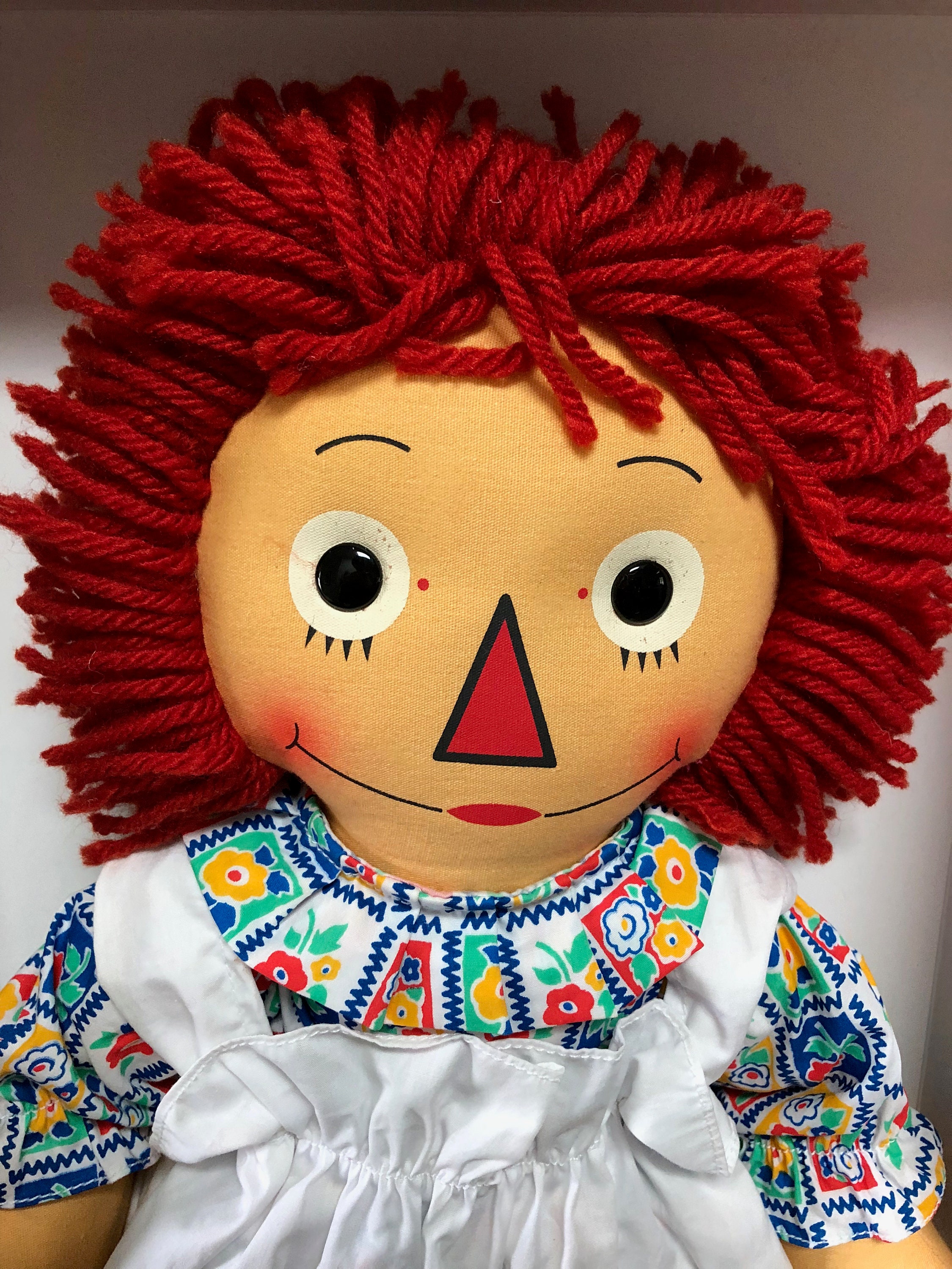 Vintage Raggedy Ann Limited Edition Doll, Commemorative Stamp Doll 