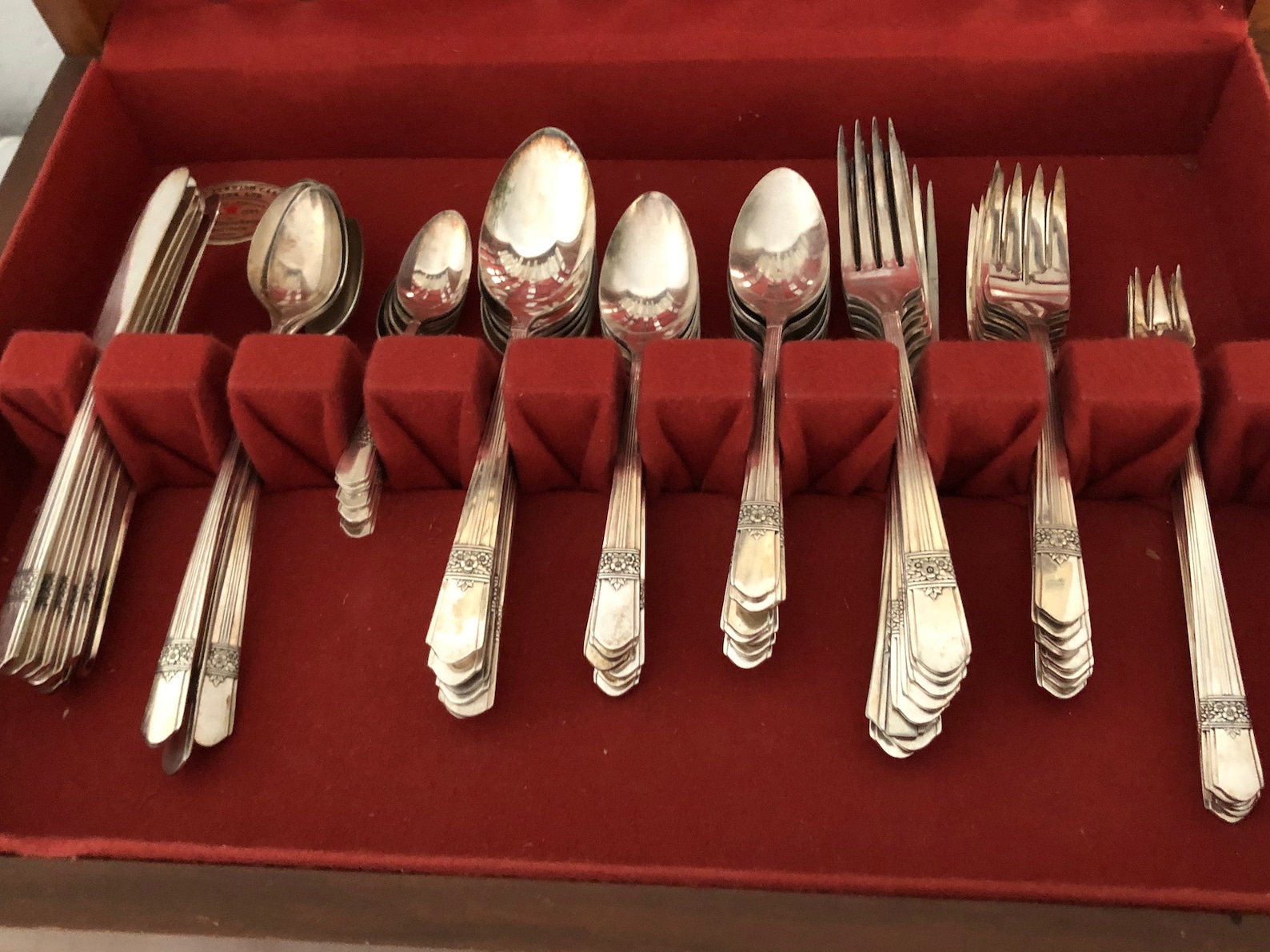 Vintage Simeon L & H Rogers Co Oneida LTD. Silver Rose Etsy