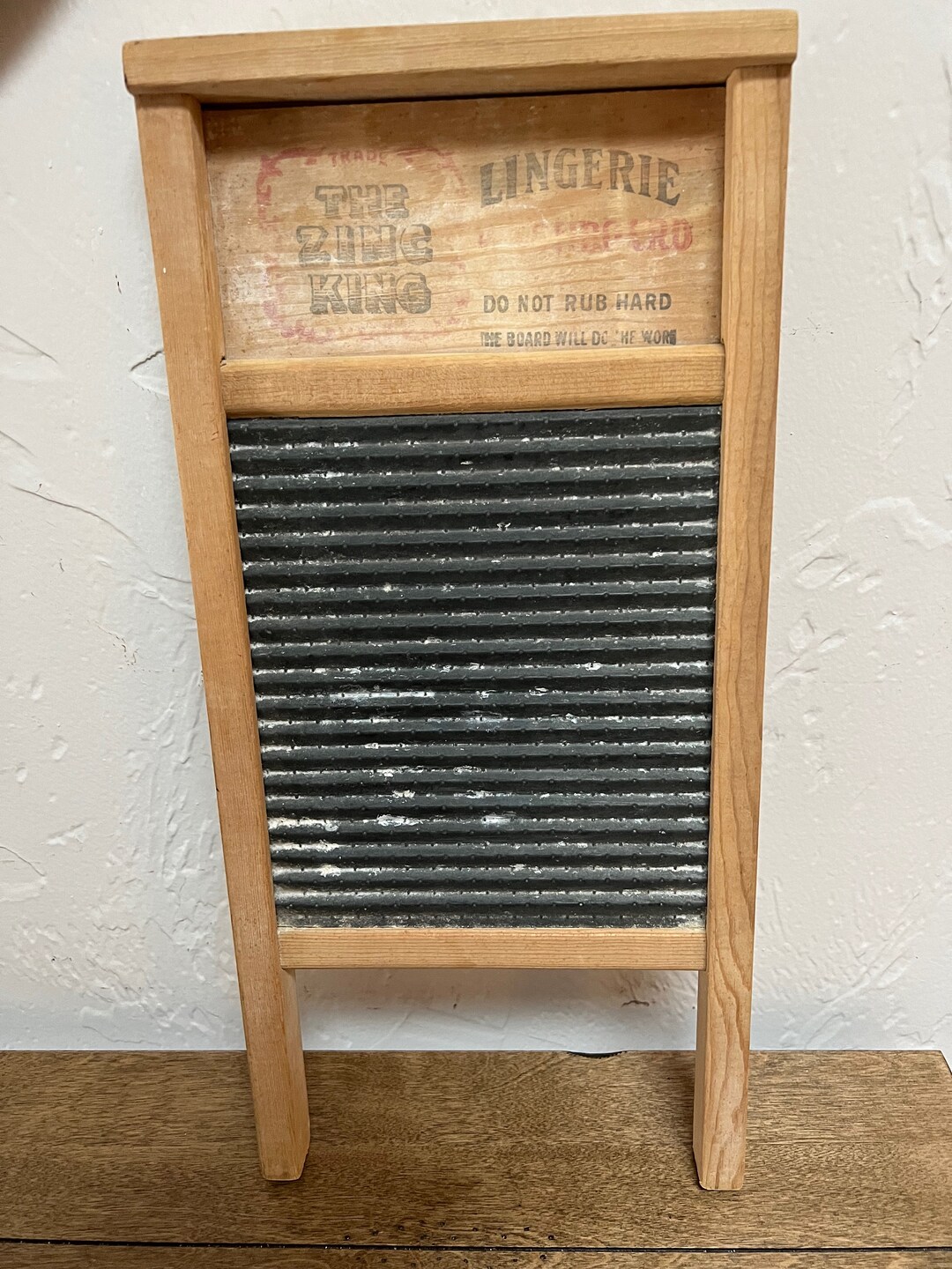Vintage National Washboard Company, the Zing King Lingerie Washboard
