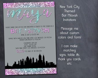 Nyc Invitations Etsy