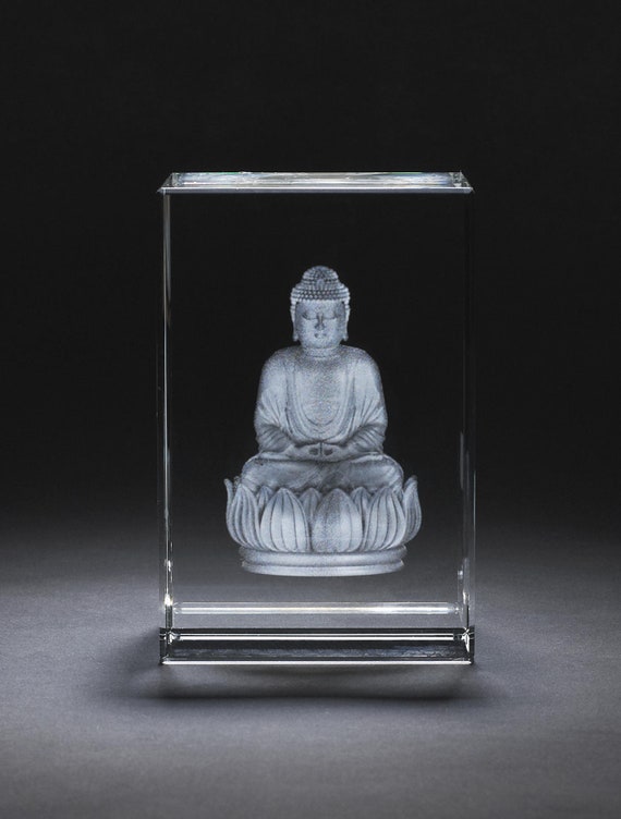 Praying Buddha Crystal Praying Buddha Crystal
