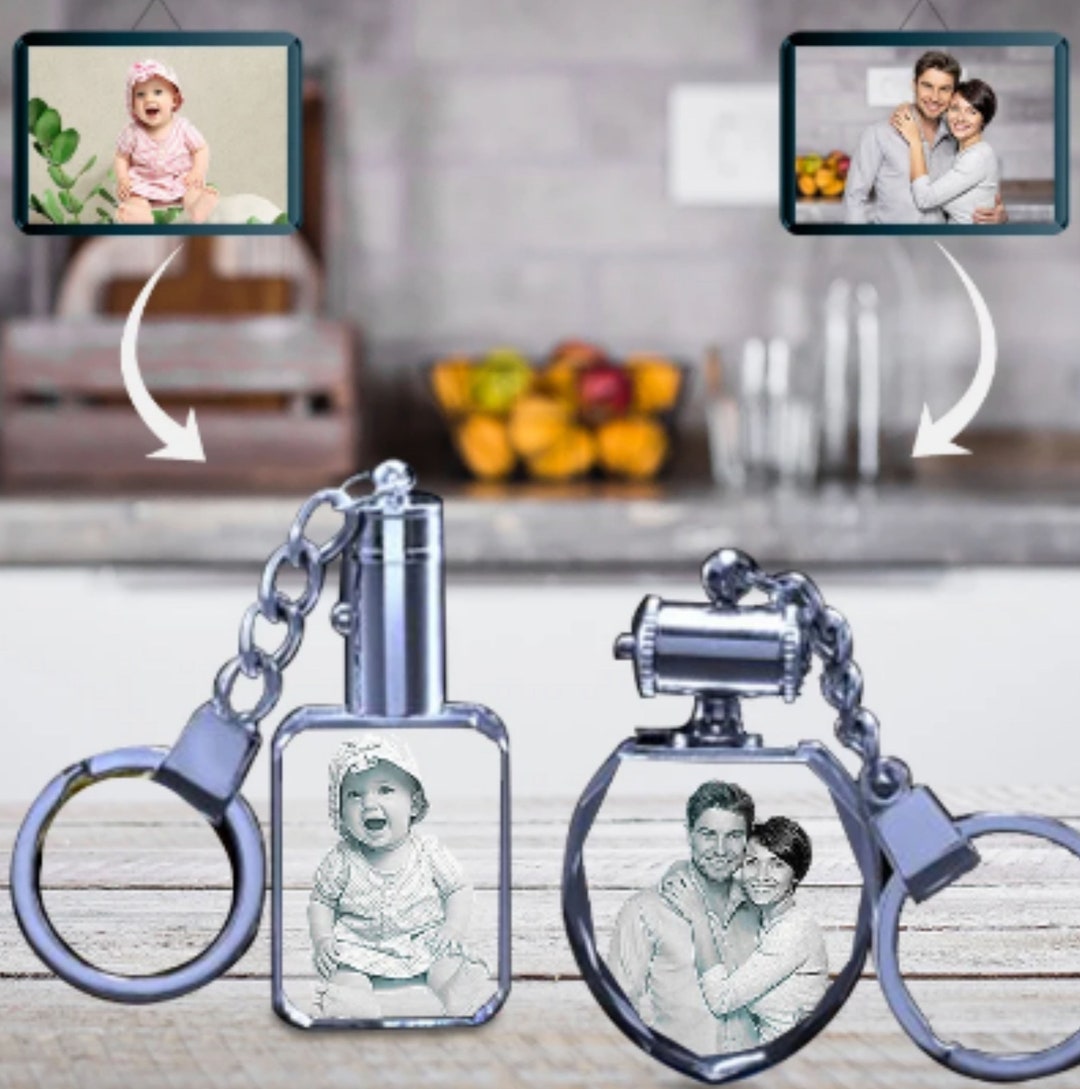 Portachiavi personalizzabile con scritta, dedica, disegno e colore