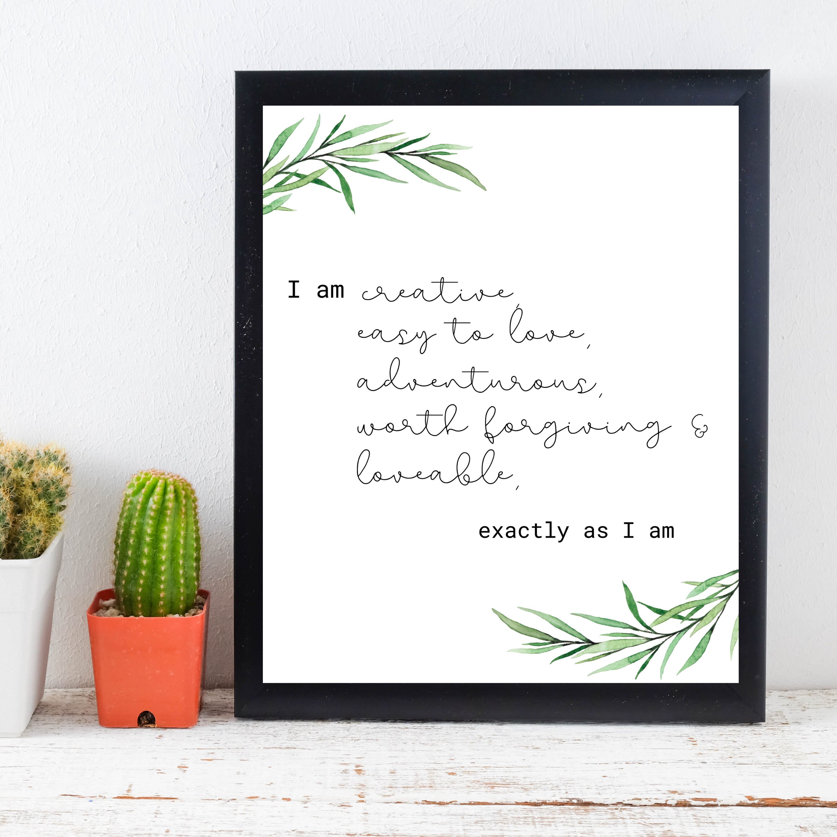 I Am the Creator of my Life • 5x7 • Printable Affirmation • Digital  Download • Home Office Decor — Peace to the People ♥ A Hub of Inspiration  for