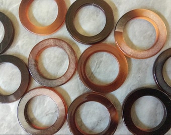 25mm circle jewelry Pink /& Green Tortoise Shell Acrylic Blanks Cutout Circle blanks earring bead jewelry making 1 Hole circle bangle