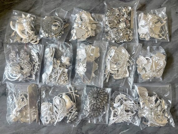 Silver Findings for Jewelry Creation 