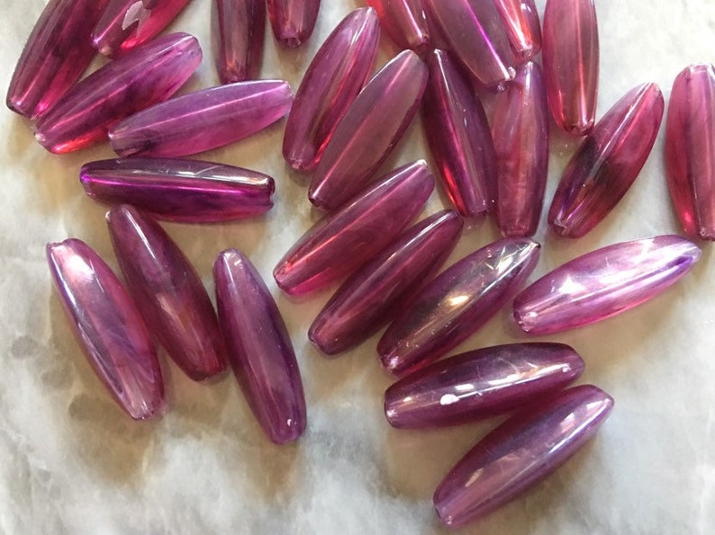 purple beads Eggplant Beads big acrylic beads 30mm Beads bracelet necklace wire metal bangle The KISS Collection purple jewelry
