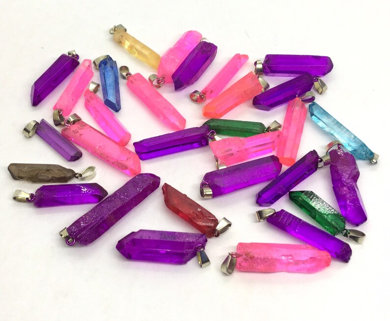 WHOLESALE Lot of 30 Laser Cut Glass Stones faceted crystals Etsy