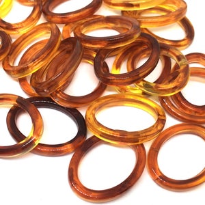 Tortoise Shell 26x20mm Oval Beads, big acrylic beads, bracelet necklace earrings, jewelry making, acrylic bangle bead, tortoise shell jewelr