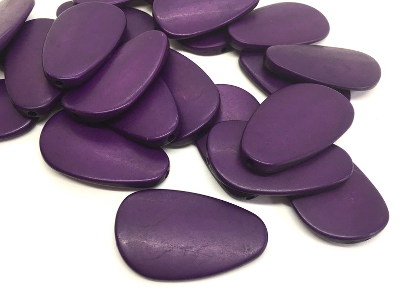 long necklace tassel connector bead focal point Necklaces Bracelets Earrings Acrylic Beads for Jewelry Making SALE XXL Purple 56mm Beads