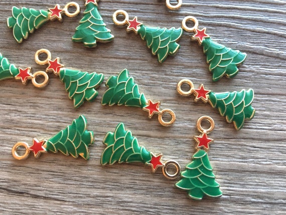 Christmas beads and sale charms