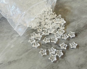 WHOLESALE 1000 Pieces acrylic resin clear bead Charms