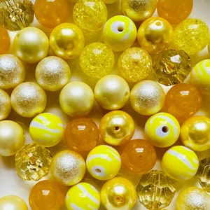 Perlensuppe Bunte 20mm runde Perlen, 50 Gumball Perlen, Bubblegum chunky Perlen Halskette Schmuck, Mädchen Halskette runde Frauen Kugel Perlen