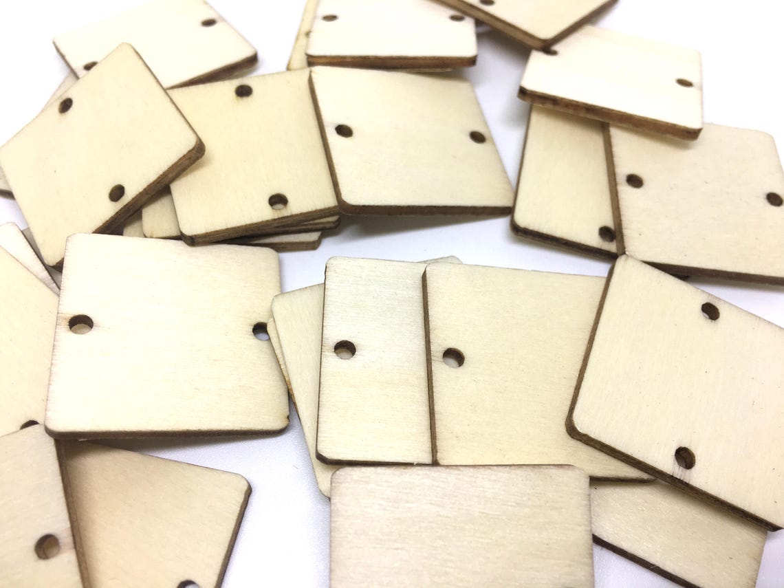 30mm Wood Blanks Jewelry Making Necklace Bracelets Earrings Etsy